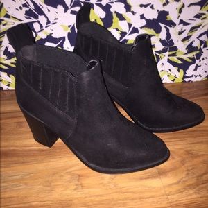 Black booties